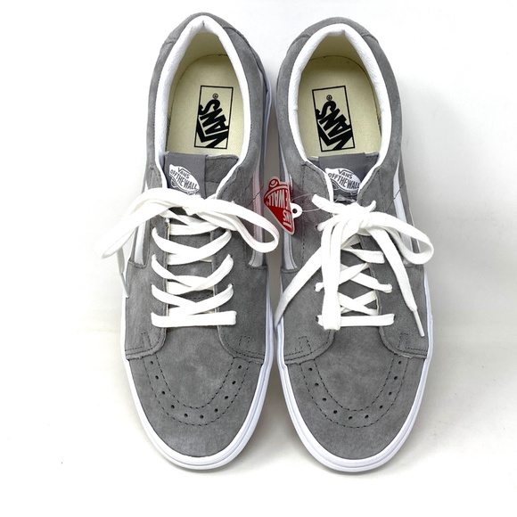 VANS SK8-LOW Vintage Sport Frost Gray Women’s Suede Size Sneakers VN0A4UUKB7W - Picture 7 of 11